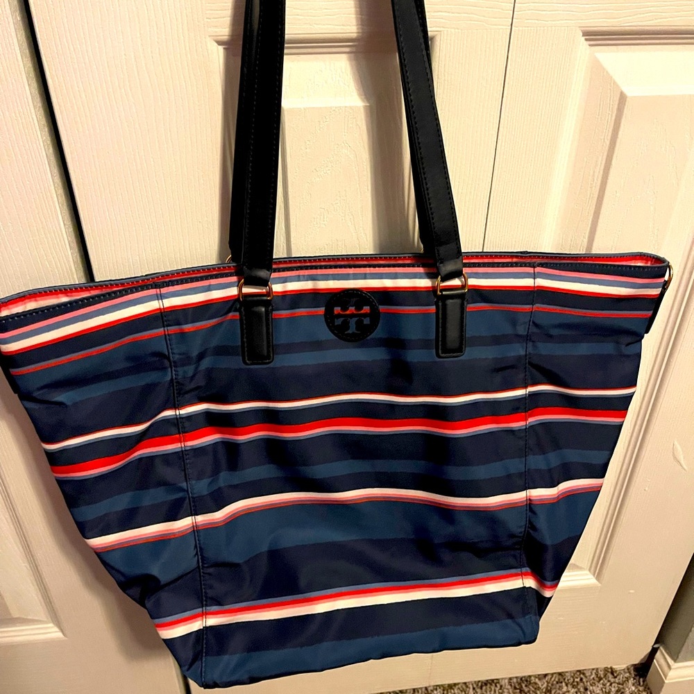 Tory Burch Brand New with tag. Striped Canyon Tote